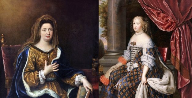 portraits des épouses de Louis XIV