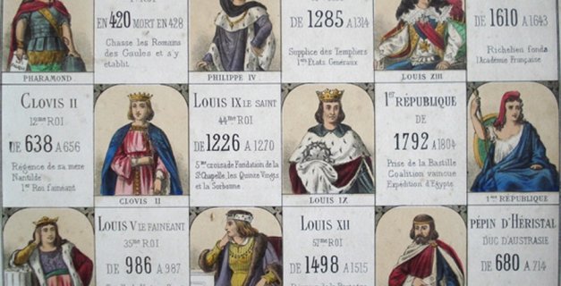 Les surnoms des Rois de France