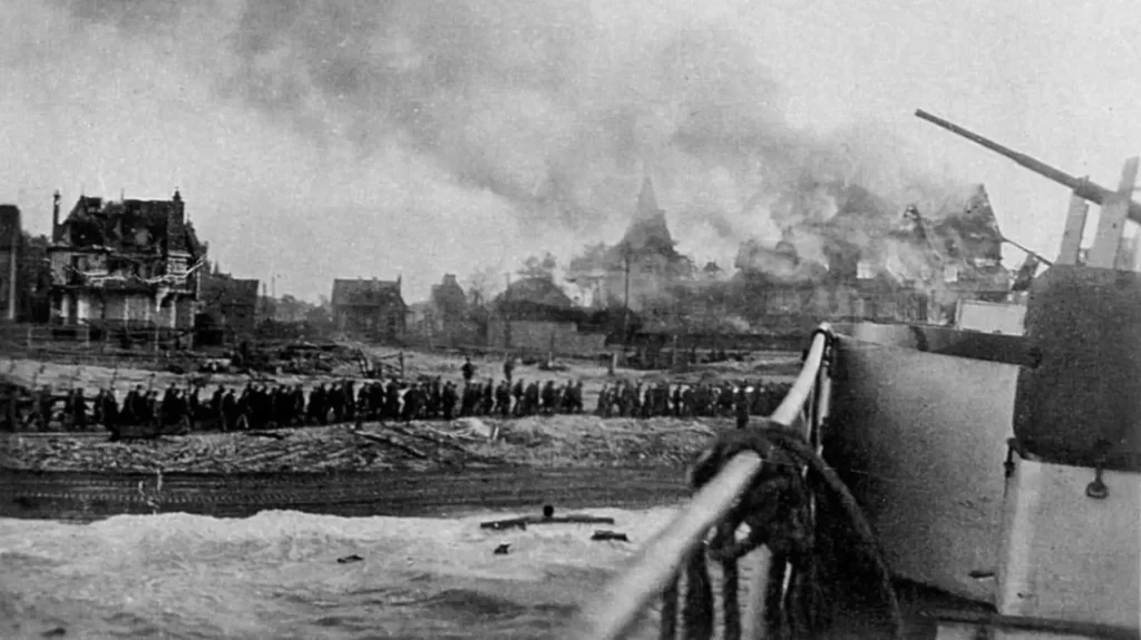 La plage de Sword Beach au débarquement