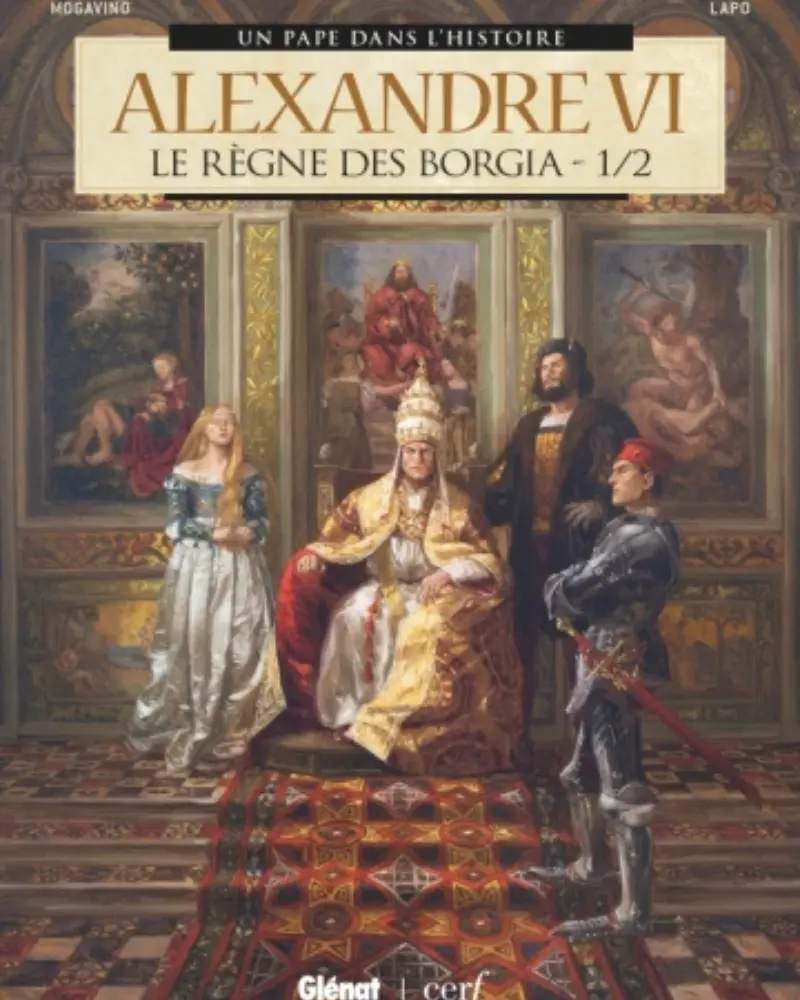 Alexandre VI entouré de 3 de ses enfants
