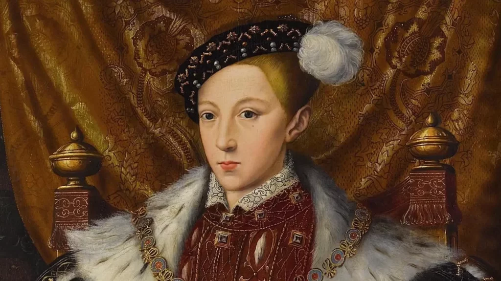 Les Tudors portrait d'Edward VI