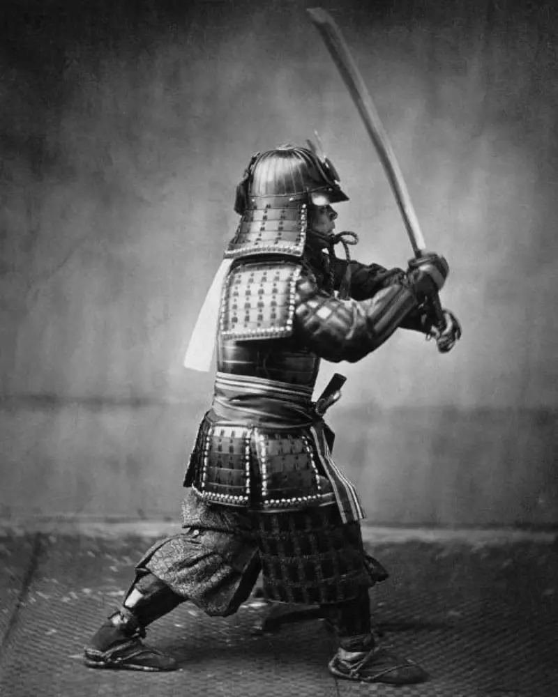 Entraînement d'un samouraï