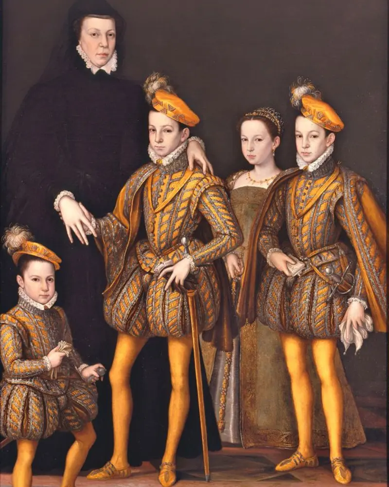 catherine-de-medicis-et-ses-enfants-1561
